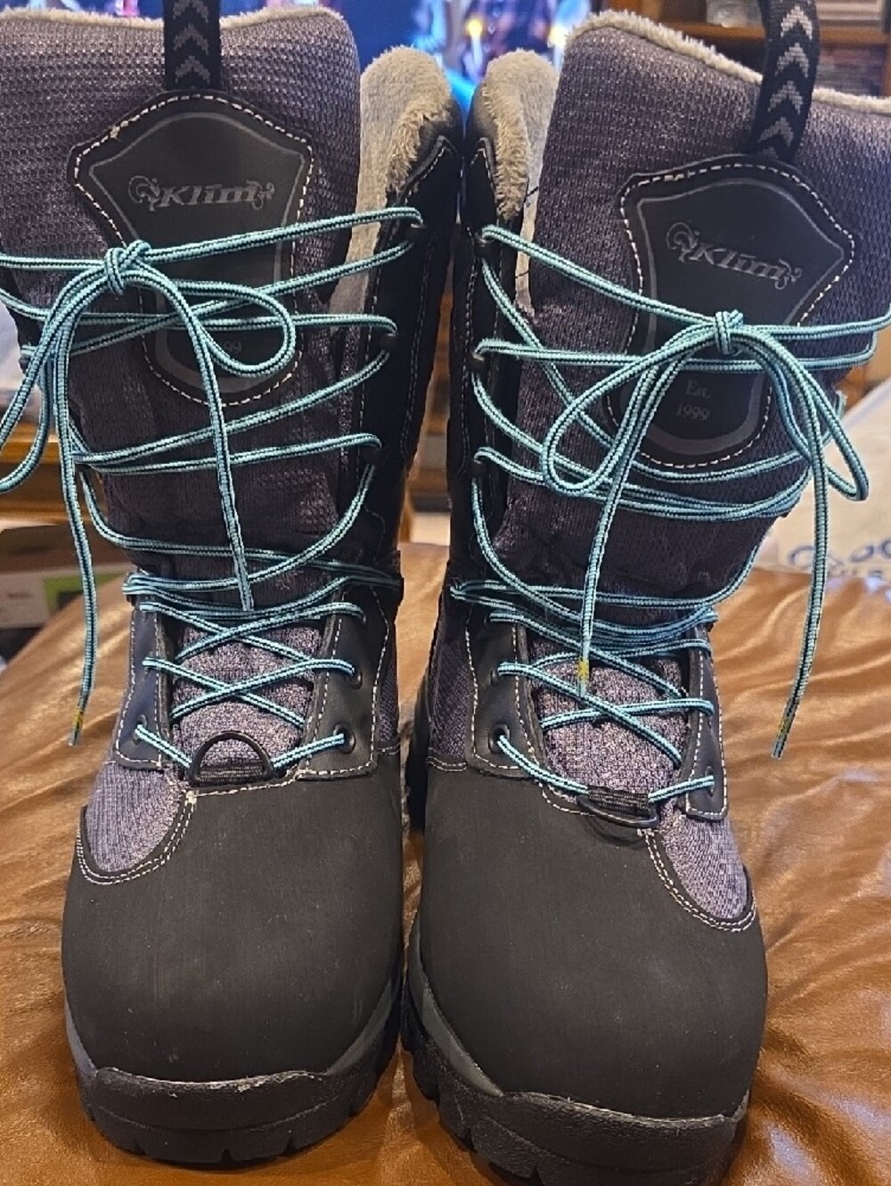 Klim Womens Aurora Gtx Boots Sz 10 - Picture 2 of 8